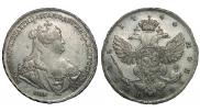 1 rouble 1740 year