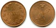 10 pennia 1910 year