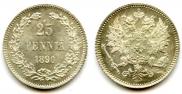 25 пенни 1890 года