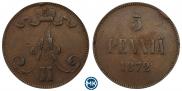5 pennia 1872 year