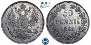 50 pennia 1891 year