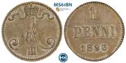 1 penni 1893 year