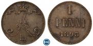1 penni 1893 year