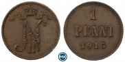 1 пенни 1915 года