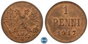 1 пенни 1917 года