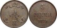 5 pennia 1875 year