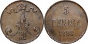 5 пенни 1888 года