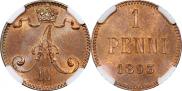 1 penni 1893 year