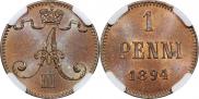1 пенни 1894 года