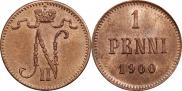 1 penni 1900 year