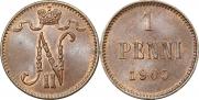 1 пенни 1905 года