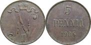5 пенни 1906 года