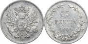 25 пенни 1909 года