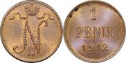 1 пенни 1912 года