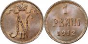 1 пенни 1912 года