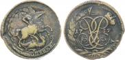 2 kopecks 1757 year