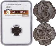 Полушка 1774 года