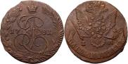 5 kopecks 1781 year