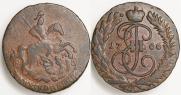 2 kopecks 1766 year