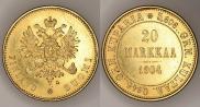 20 markkaa 1904 year