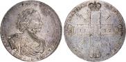 2 roubles 1722 year
