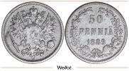 50 pennia 1889 year