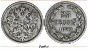25 пенни 1872 года
