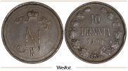 10 pennia 1900 year
