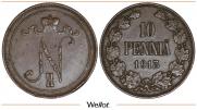 10 pennia 1913 year