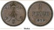 1 пенни 1873 года