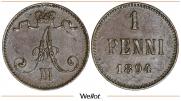 1 penni 1894 year