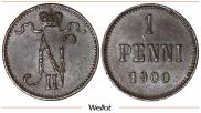 1 пенни 1900 года