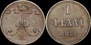 1 penni 1884 year