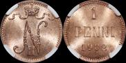 1 пенни 1902 года