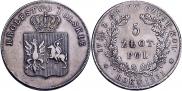 5 złotych 1831 year