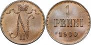 1 пенни 1900 года
