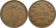 10 пенни 1907 года