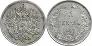 25 пенни 1907 года