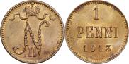 1 penni 1913 year