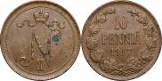 10 pennia 1917 year