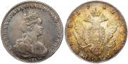 1 рубль 1782 года