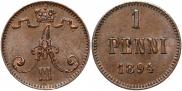 1 пенни 1894 года