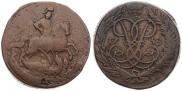 2 kopecks 1758 year