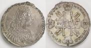 1 рубль 1728 года