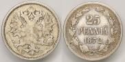 25 pennia 1872 year