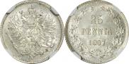 25 пенни 1907 года