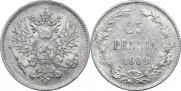 25 пенни 1909 года