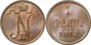 1 пенни 1912 года