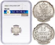25 pennia 1866 year
