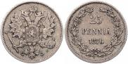 25 пенни 1876 года
